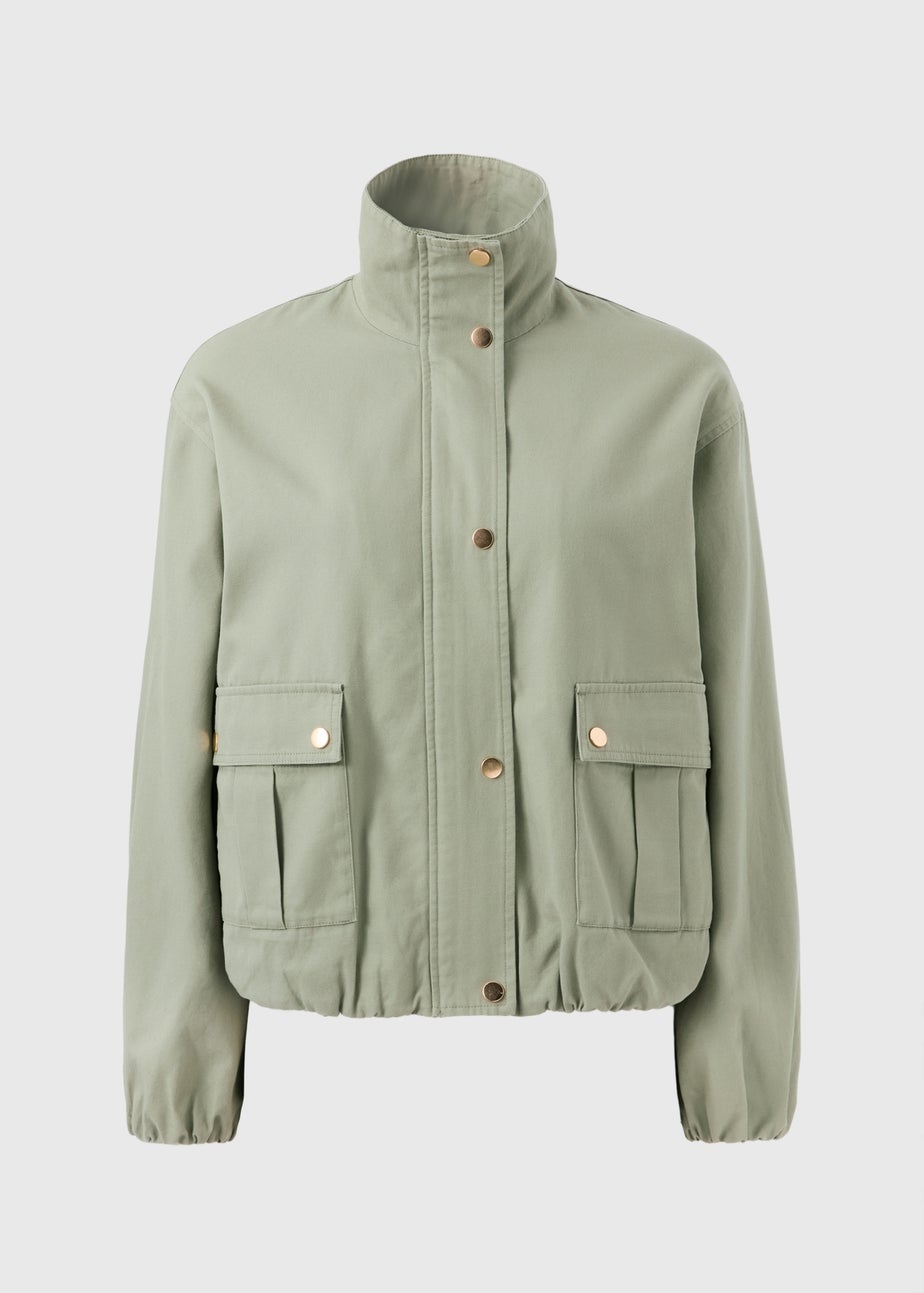 Sage Green Utility Jacket