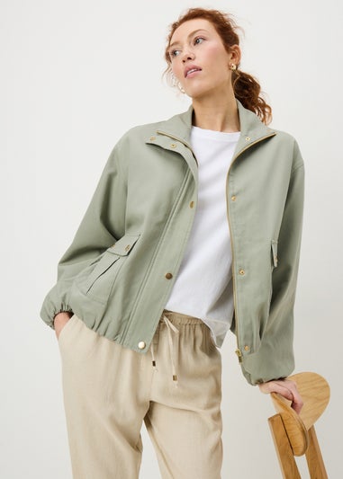 Sage Green Utility Jacket