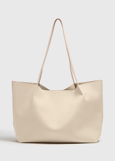 Cream Soft Tote Bag