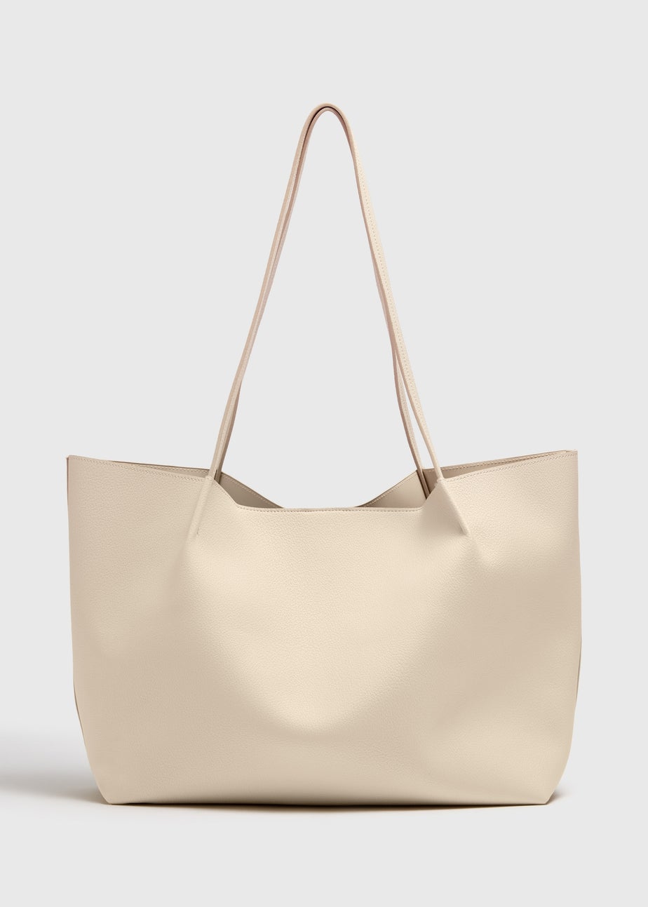 Cream Soft Tote Bag