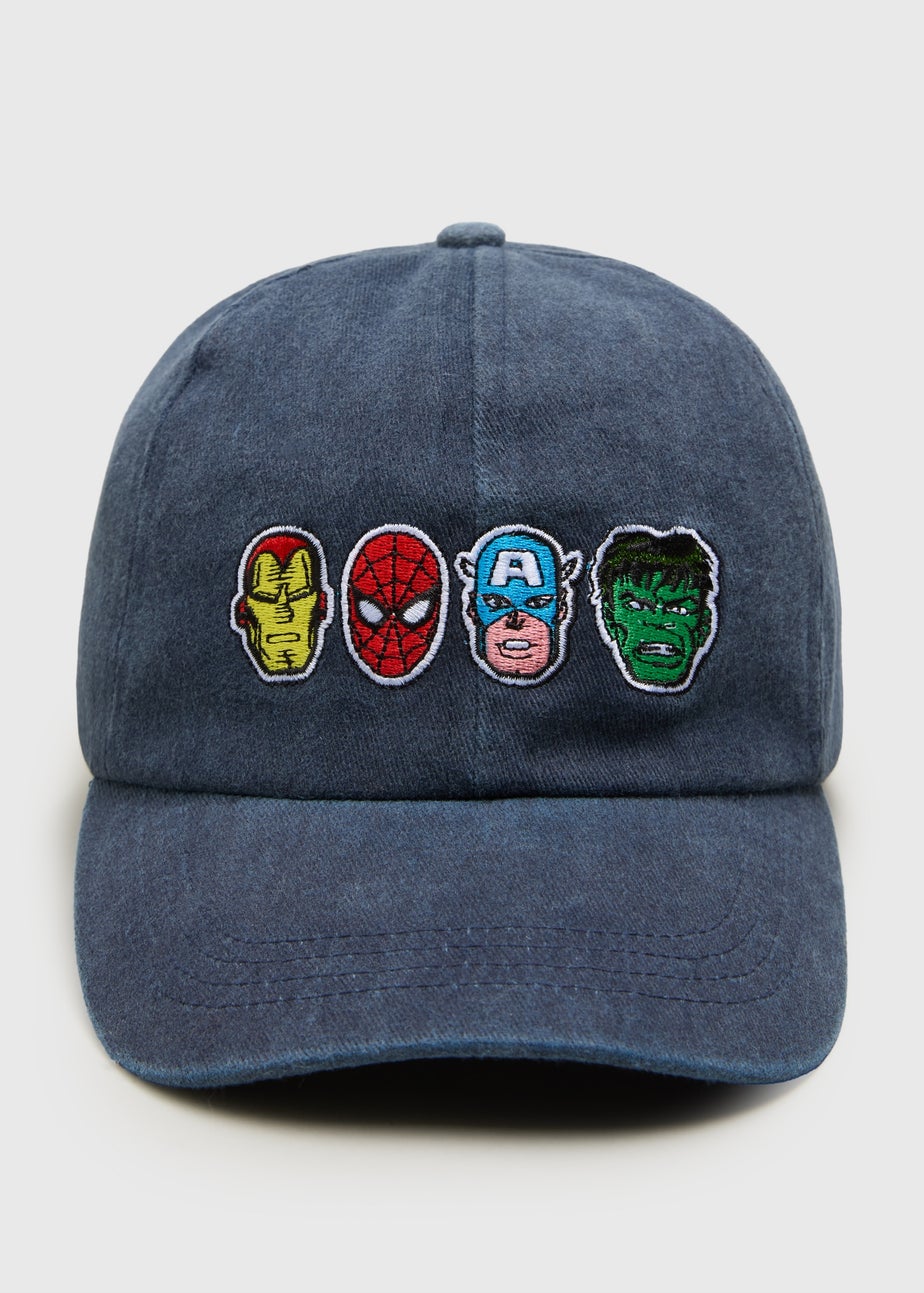 Marvel Boys Denim Blue Cap (3-10yrs)