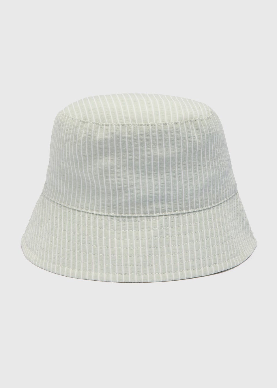 Baby Sage Stripe Crinkle Hat (Newborn-24mths)