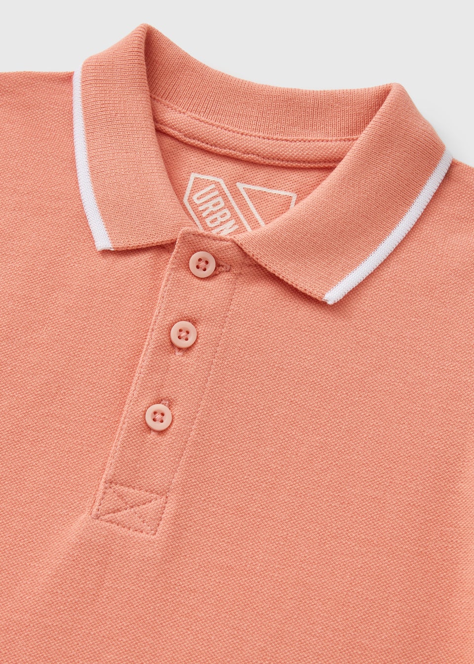 Boys Pink Casual Polo Top (1-7yrs)