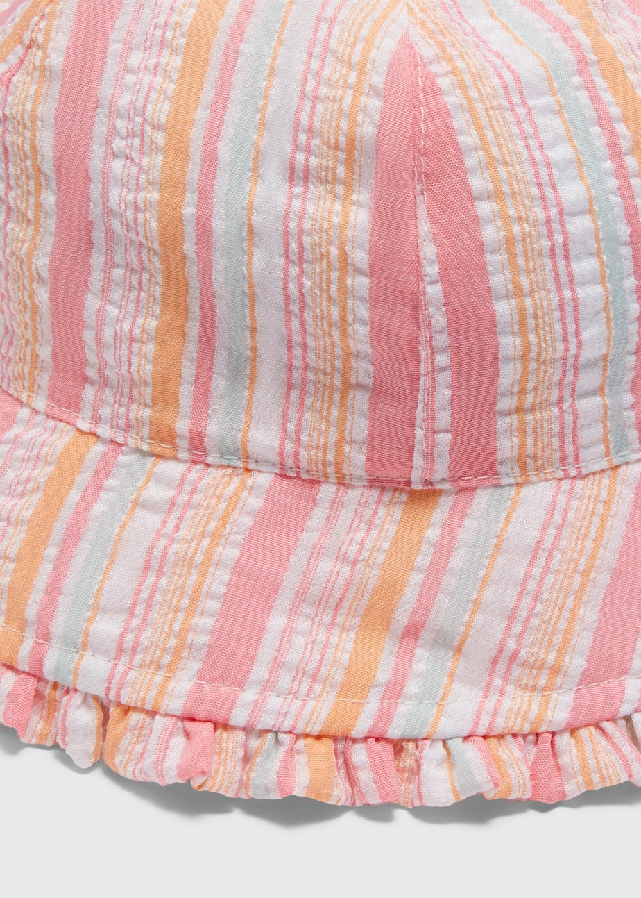 Baby Multicolour Stripe Hat (Newborn-24mths)