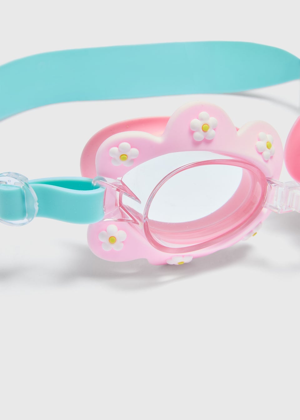 Girls Pink Flower Goggles