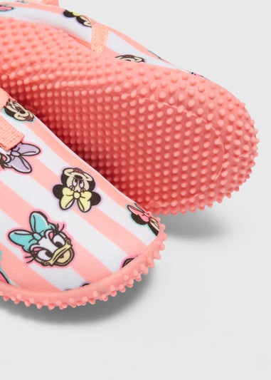 Disney Girls Pink Minnie Mouse Friends Swim Shoes (Younger 4-12)