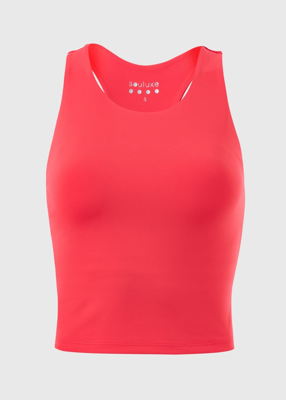 Souluxe Coral Cropped Vest Top