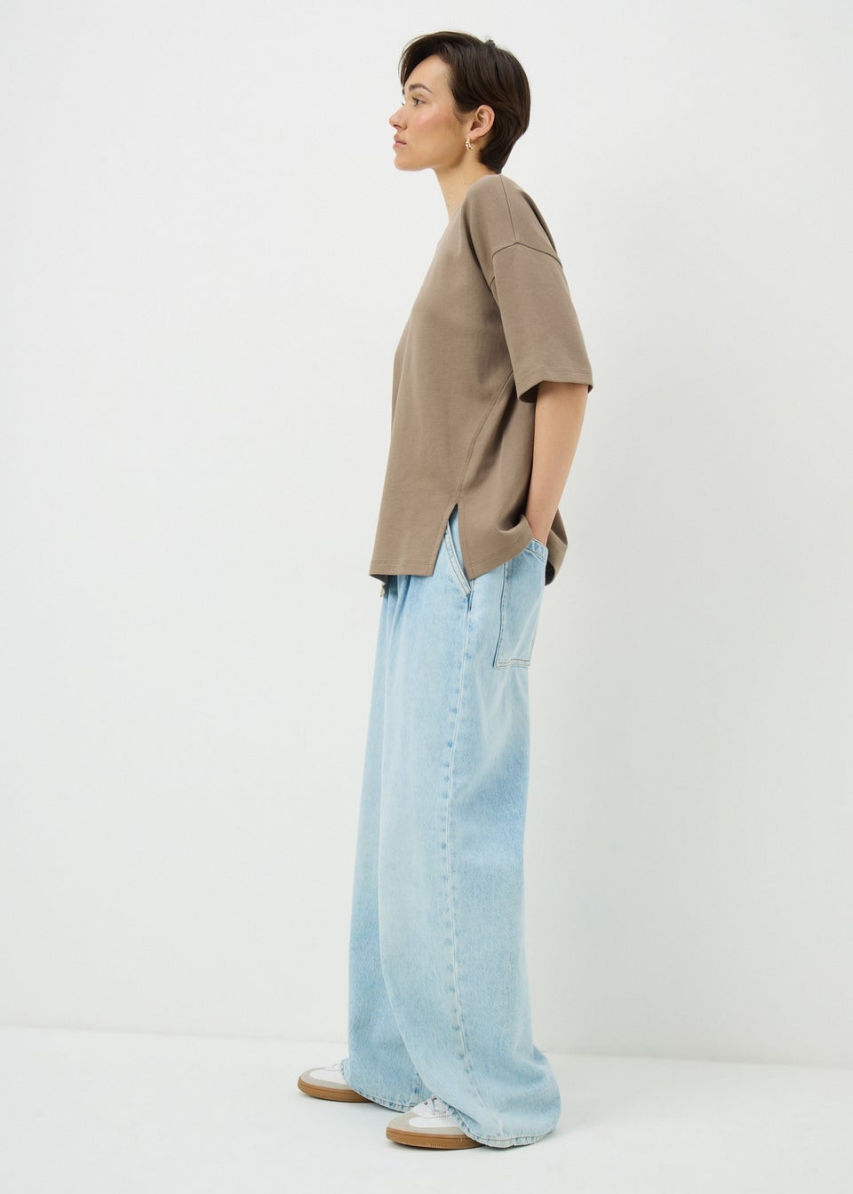 Fossil Seam Oversized T-Shirt