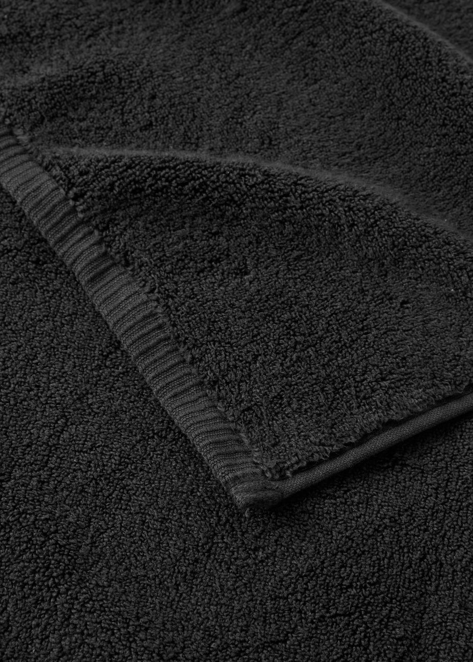 Black Luxury Zero Twist Towel
