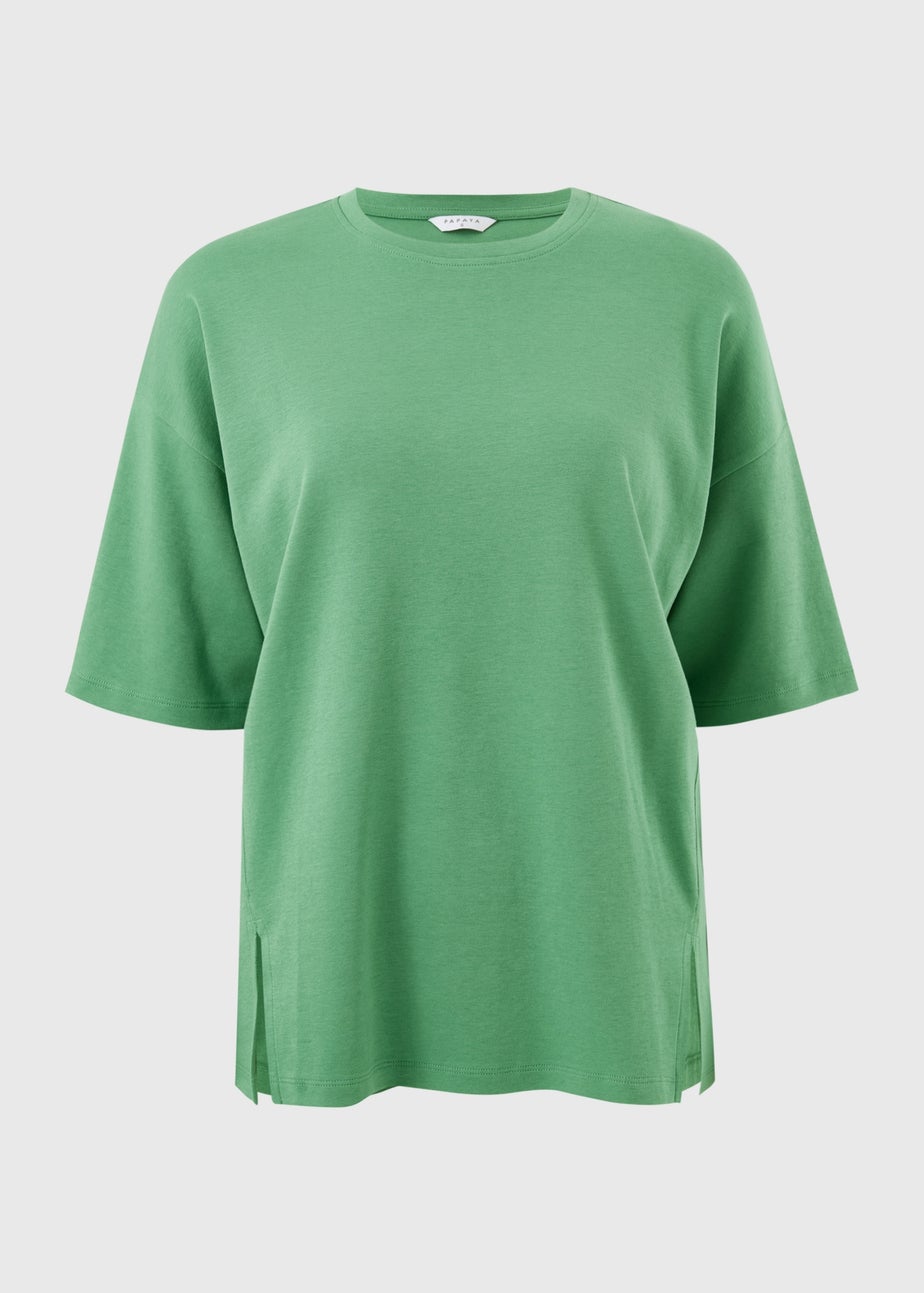 Green Oversized Top