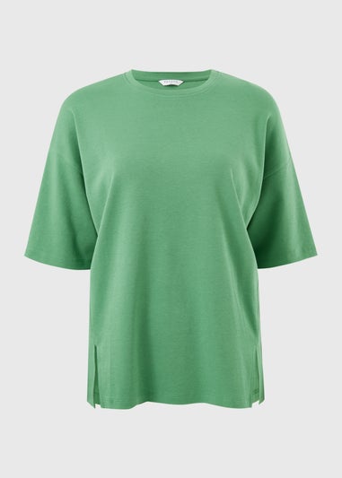 Green Oversized Top