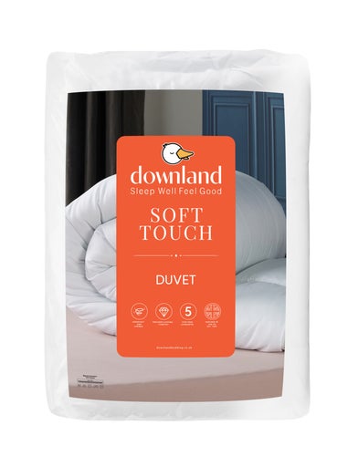 Downland Soft Touch White 13.5 Tog Duvet