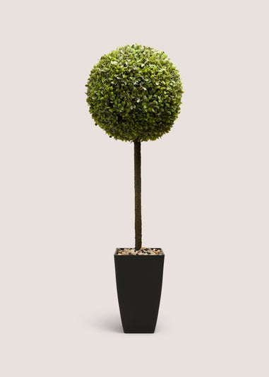 Potted Faux Topiary Tree