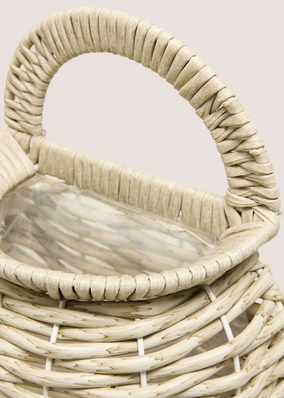 Neutral Woven Wall Planter