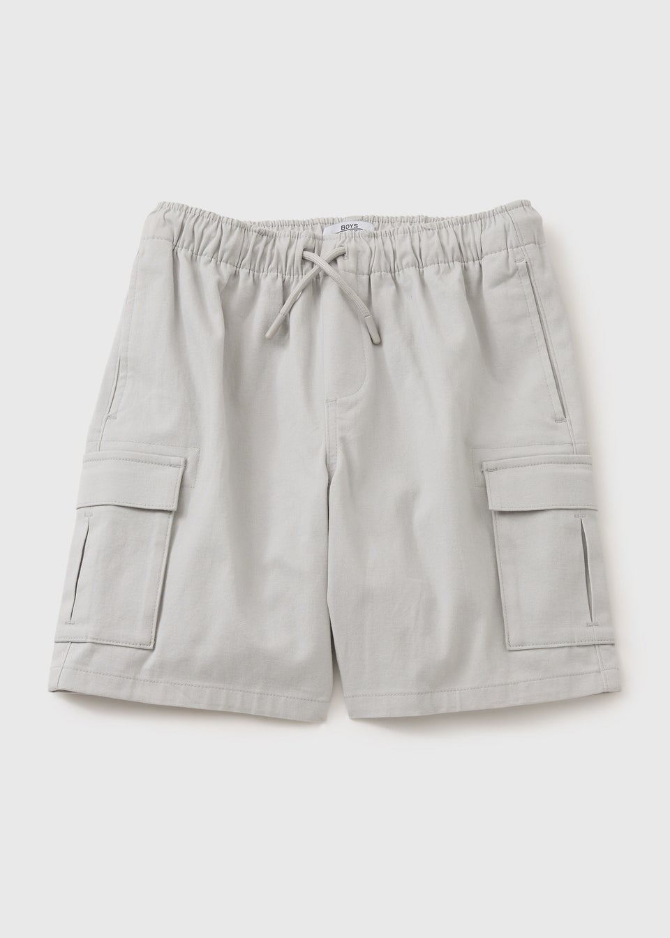 Boys Grey Cargo Shorts (7-15yrs)
