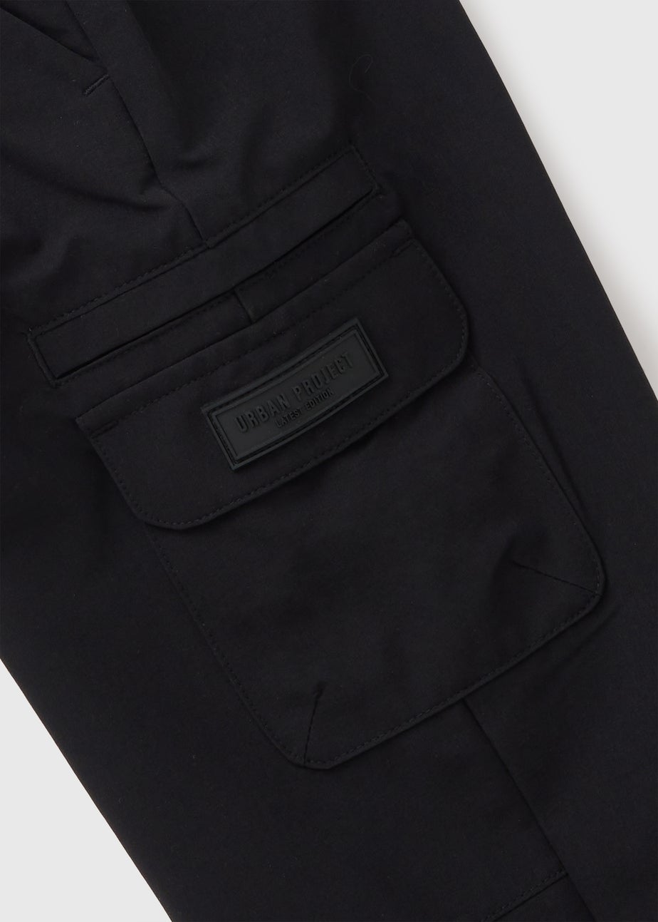 Boys Black Cargos (1-7yrs)
