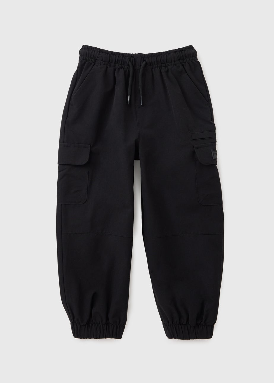 Boys Black Cargos (1-7yrs)