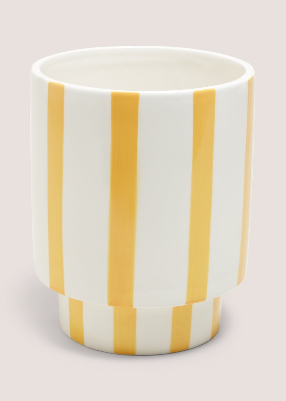 Yellow Stripe Planter