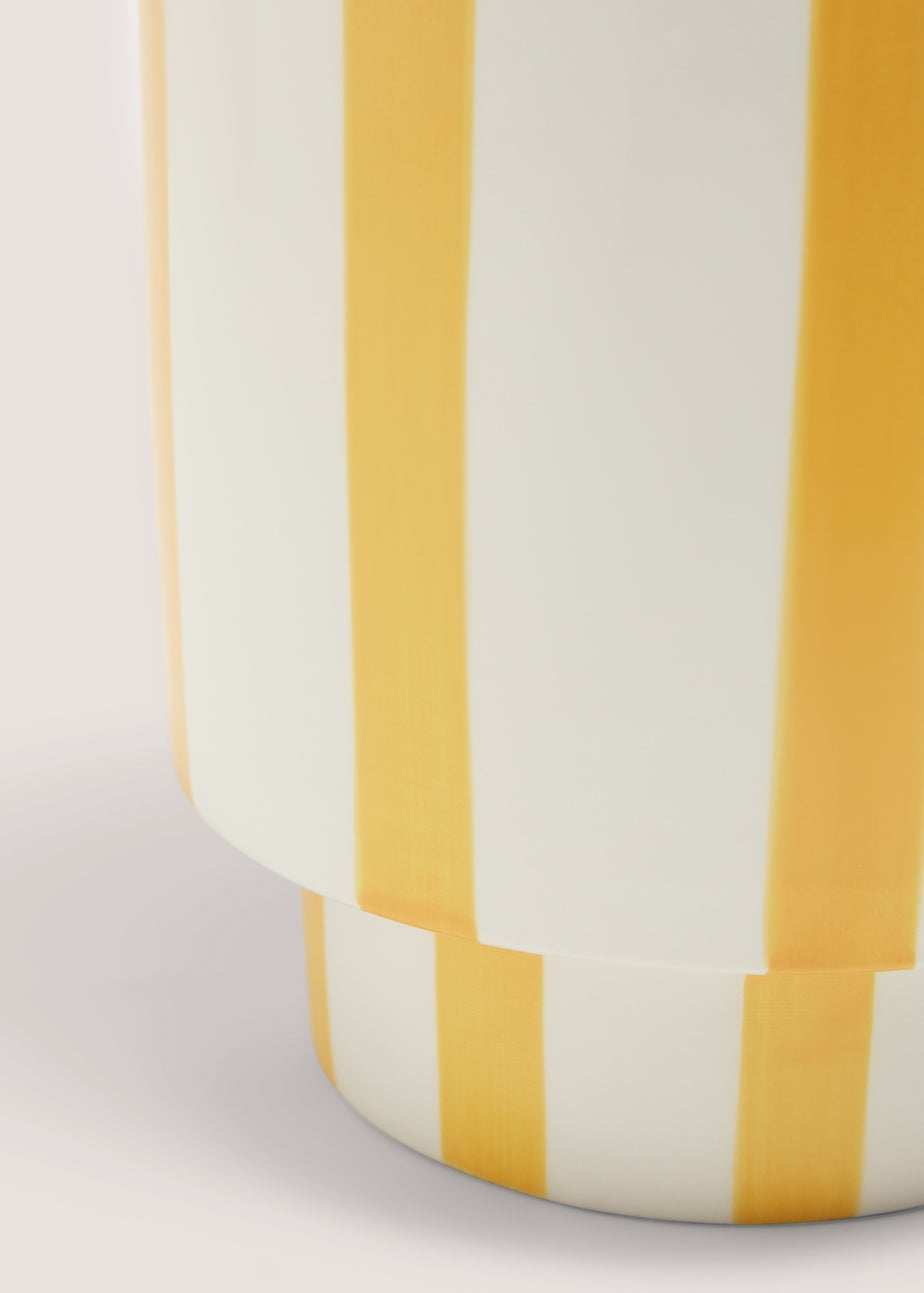 Yellow Stripe Planter