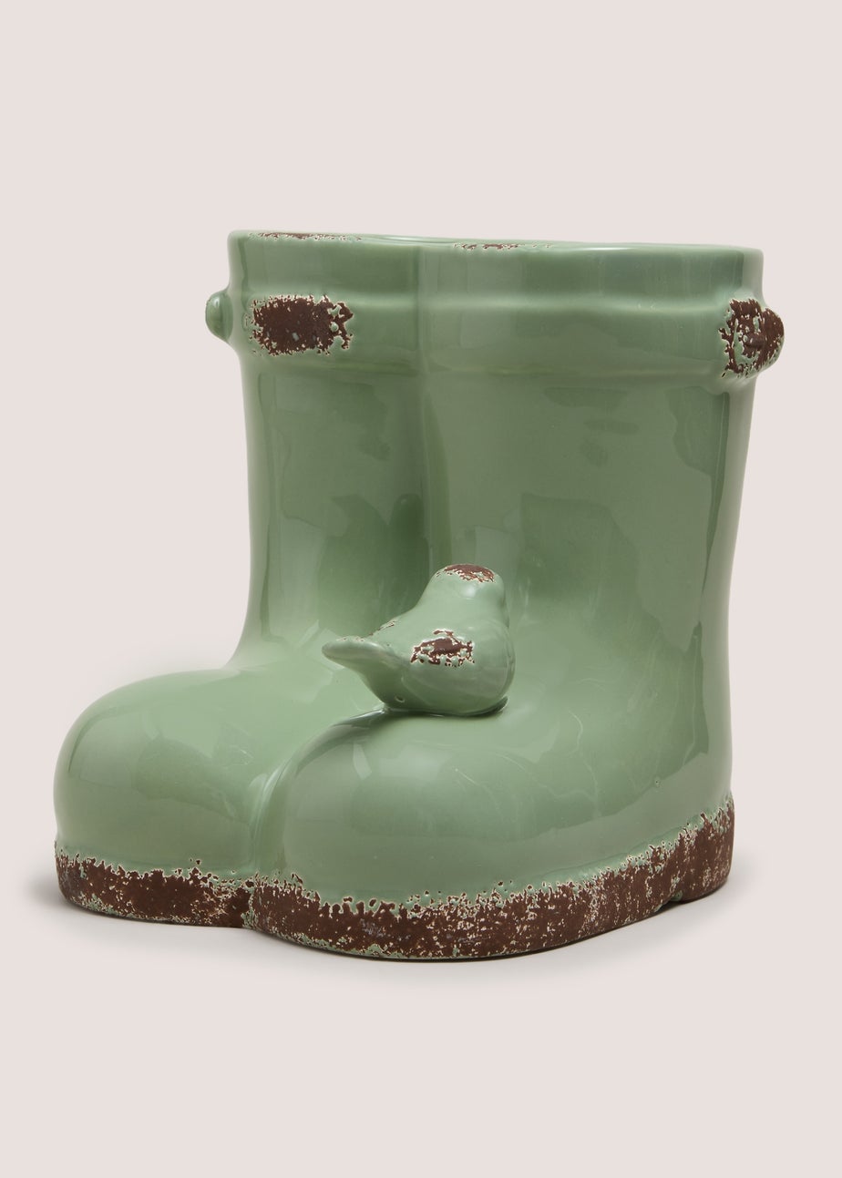 Green Welly Planter