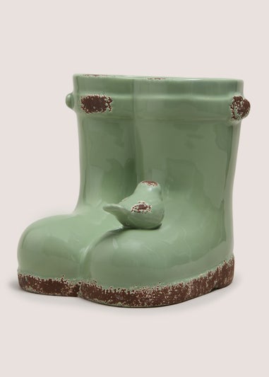 Green Welly Planter