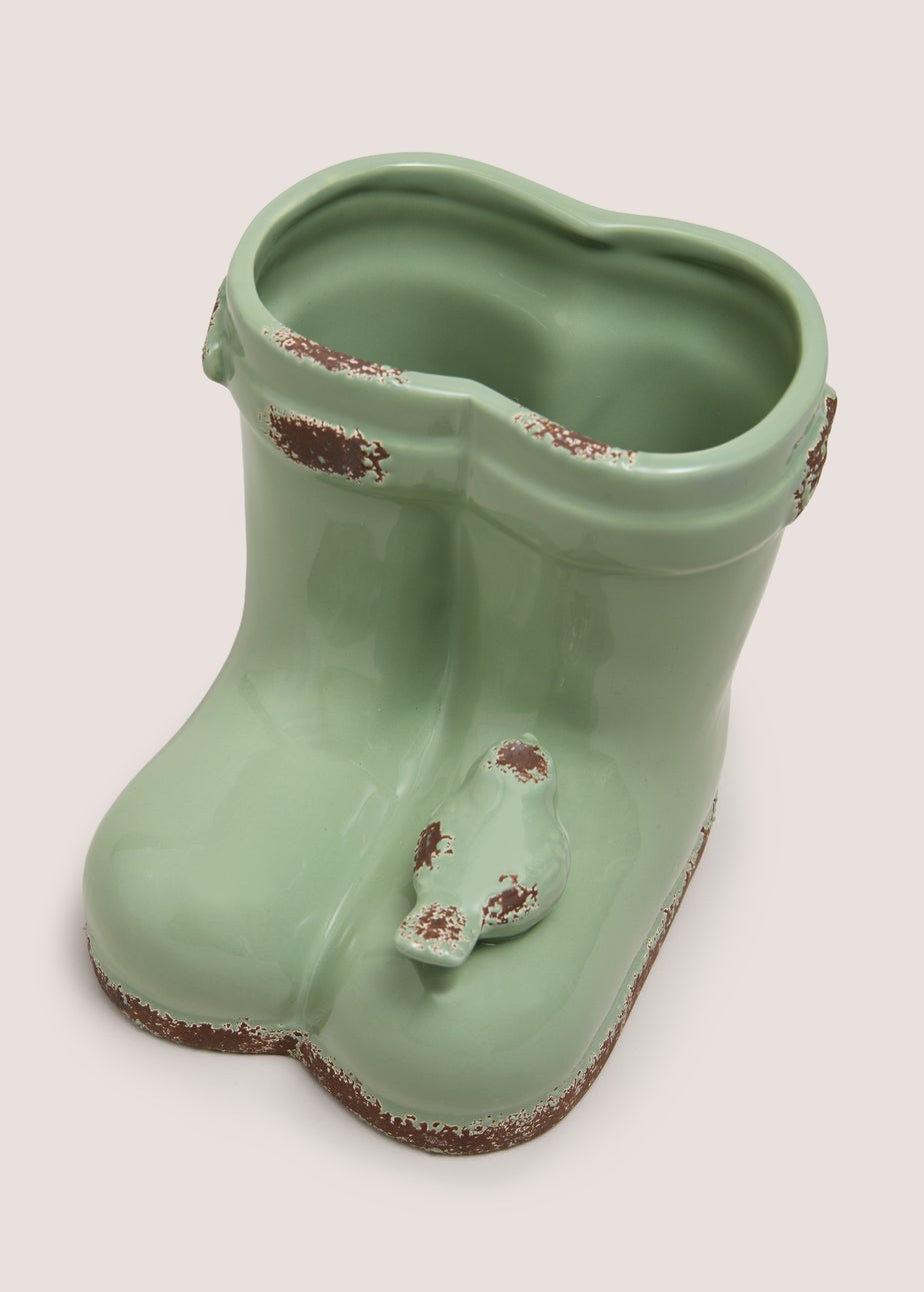 Green Welly Planter