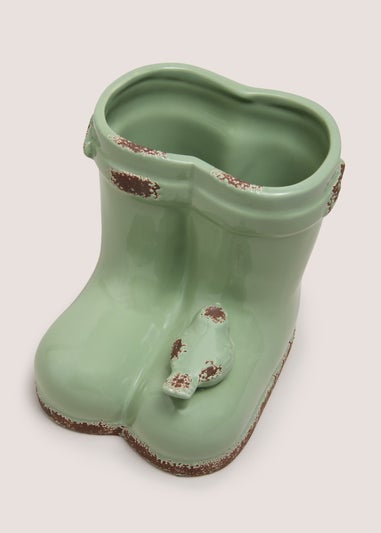 Green Welly Planter