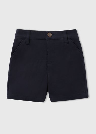 Boys Navy Chino Shorts (1-7yrs)