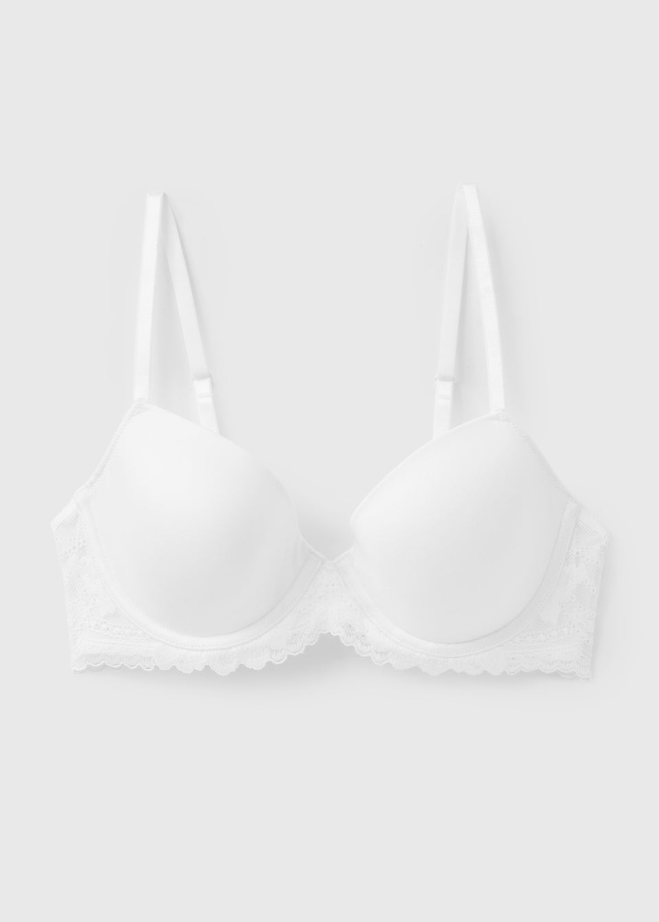 White Comfort Luxe Supersoft T-Shirt Bra