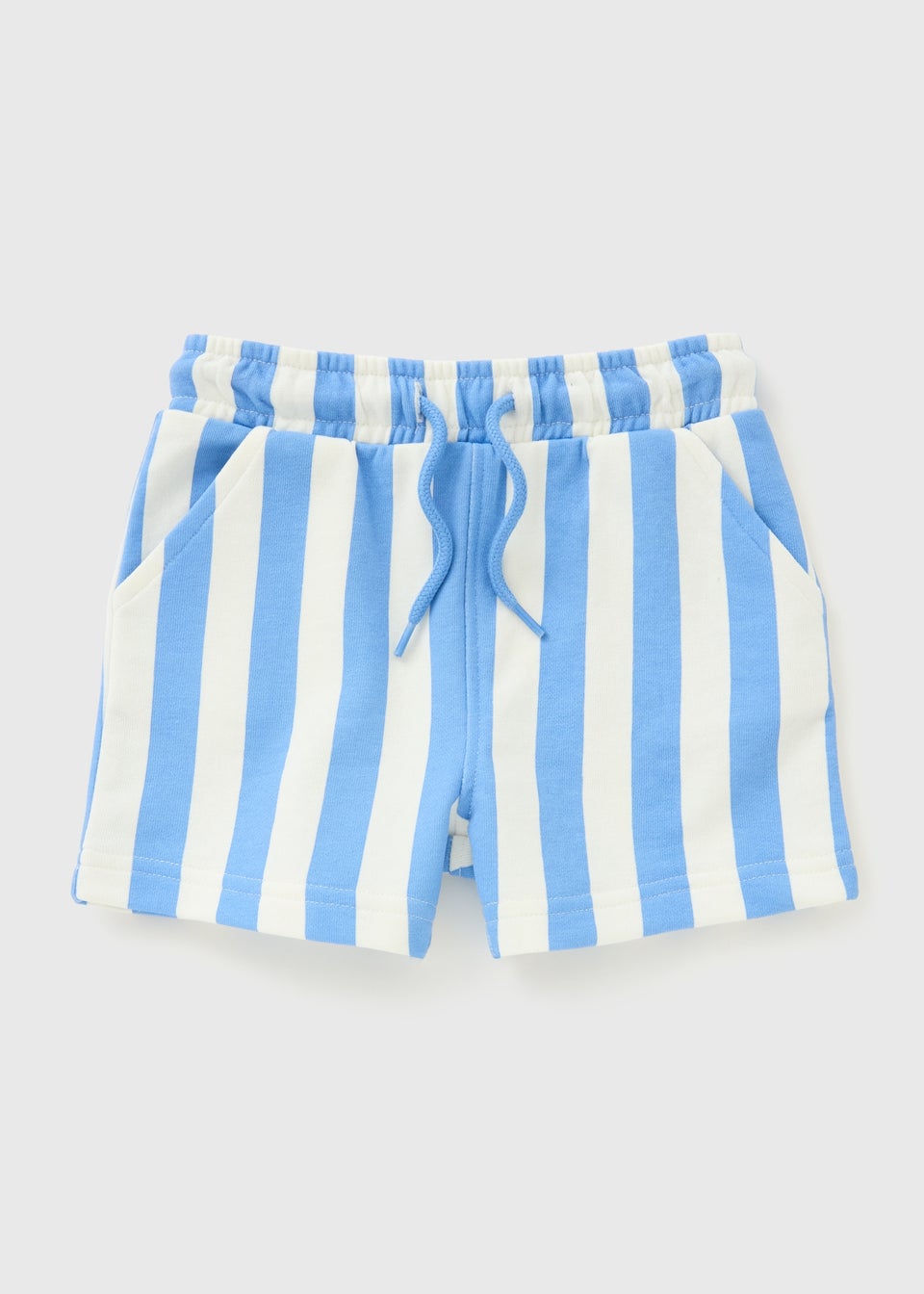 Boys Blue Stripe Shorts (1-7yrs)