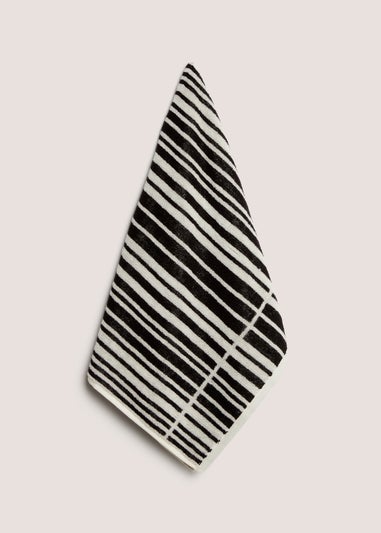 Black Stripe Towel