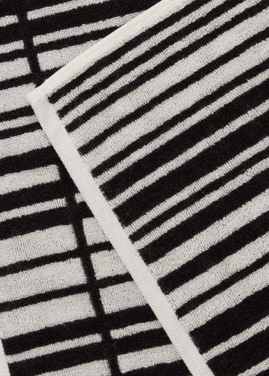 Black Stripe Towel