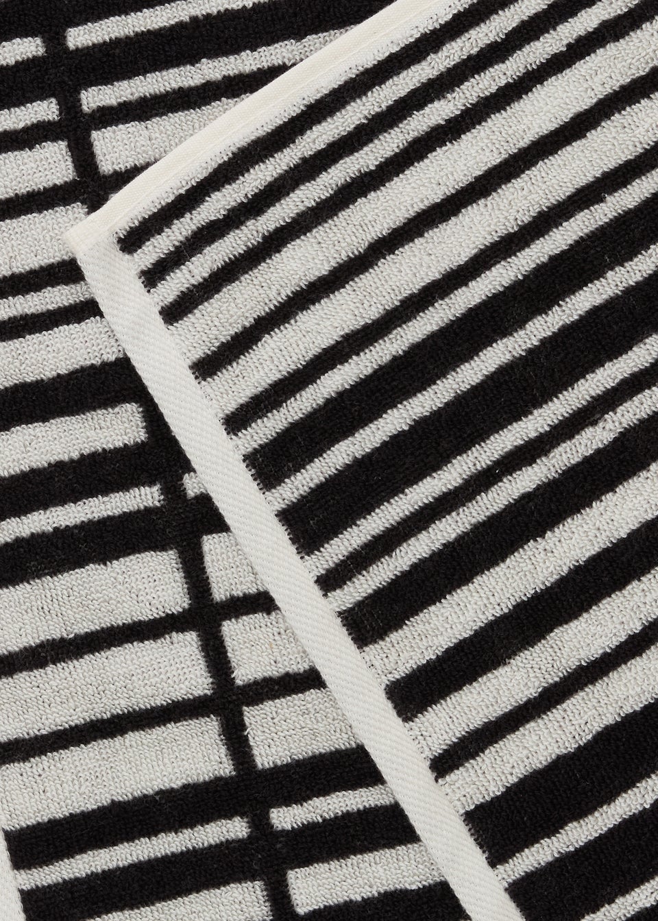 Black Stripe Towel