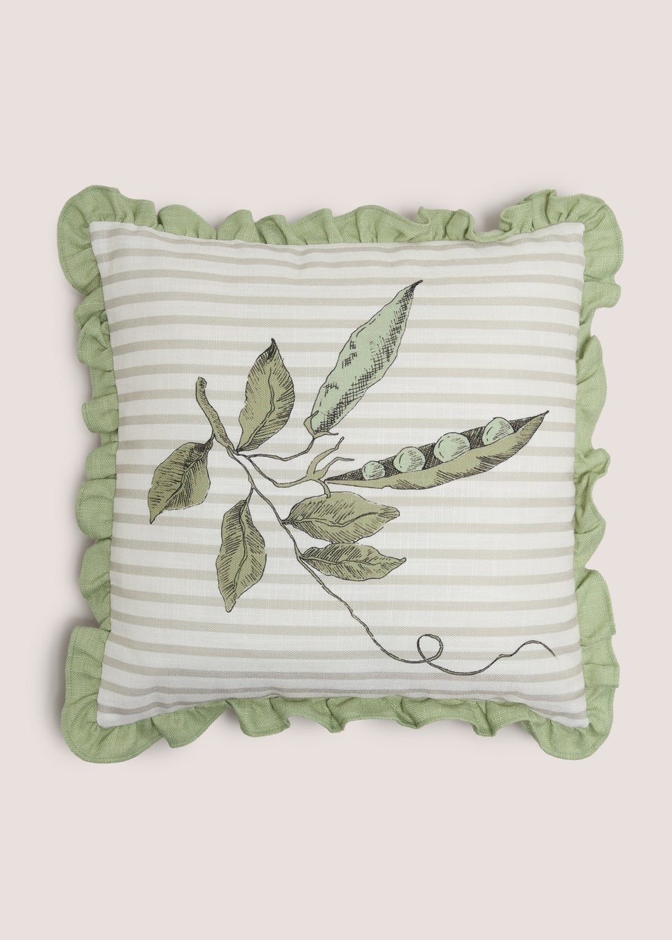 Green Peas Reversible Cushion