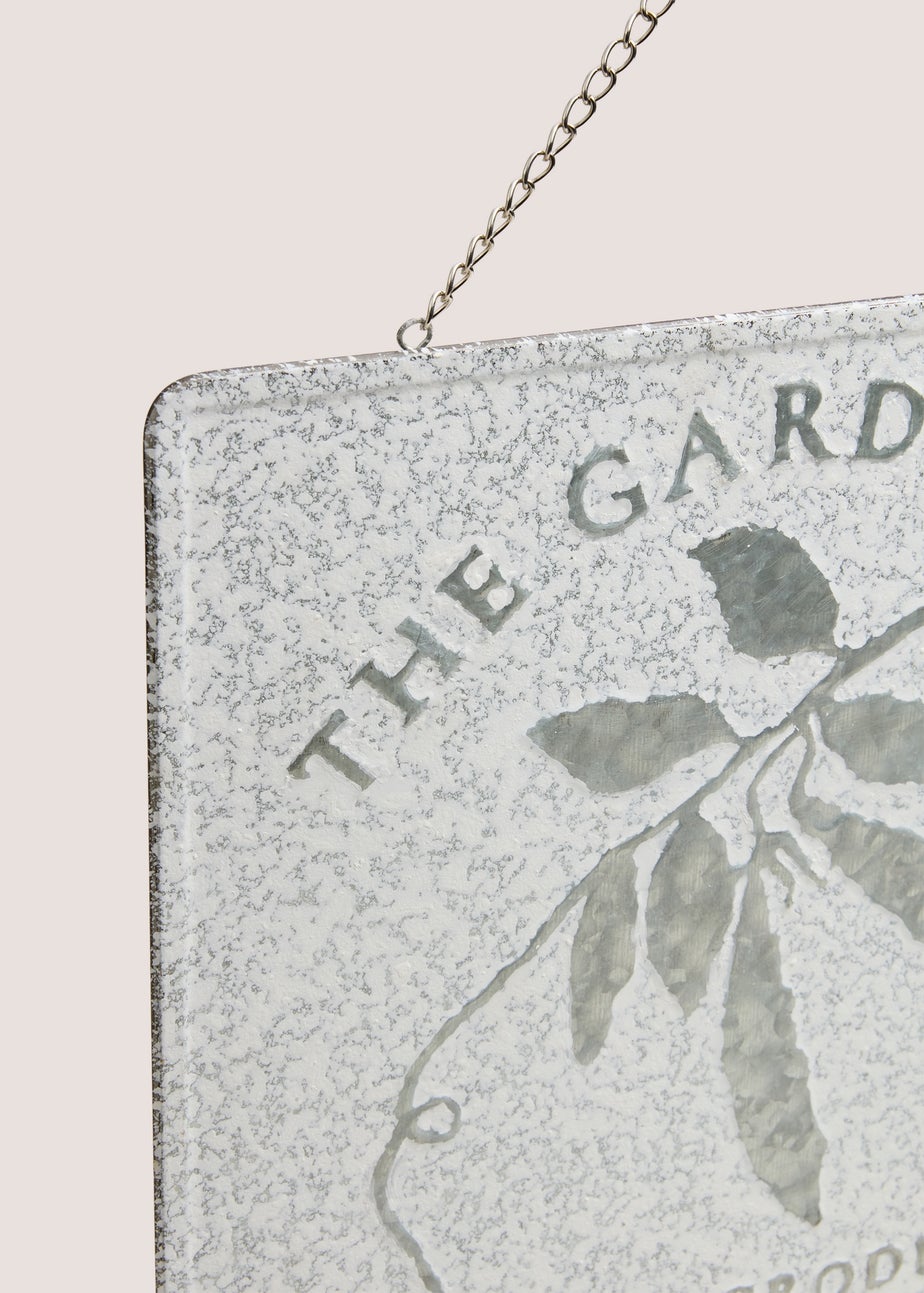 The Garden Co Metal Sign