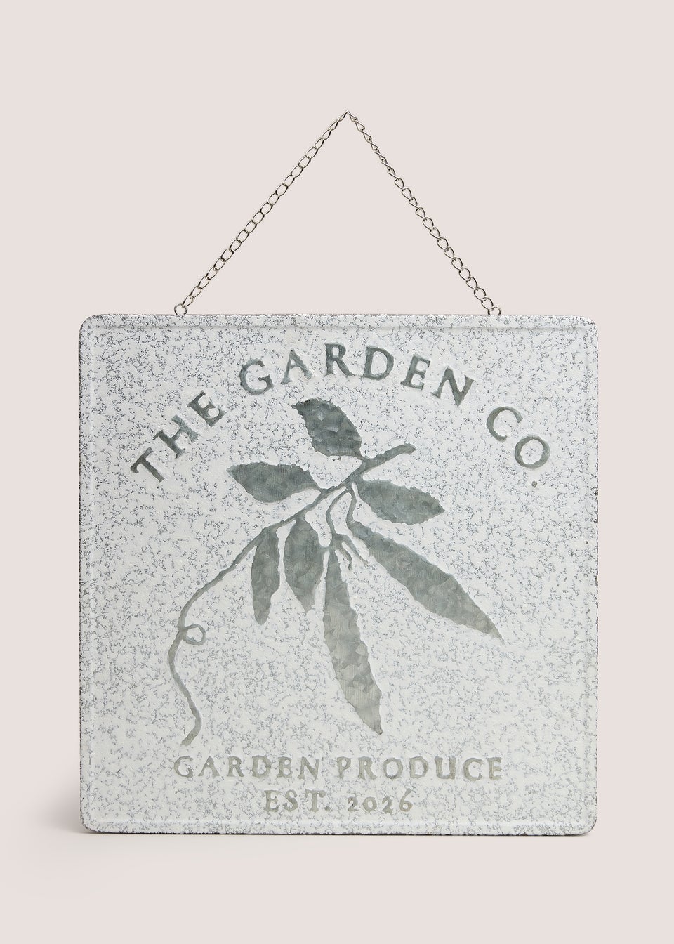 The Garden Co Metal Sign