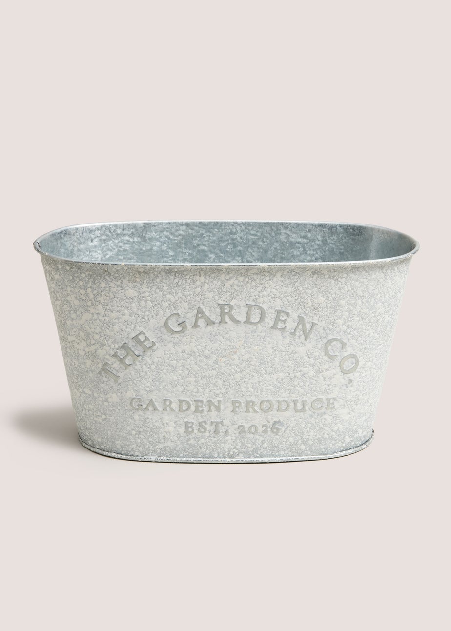 The Garden Co Metal Planter