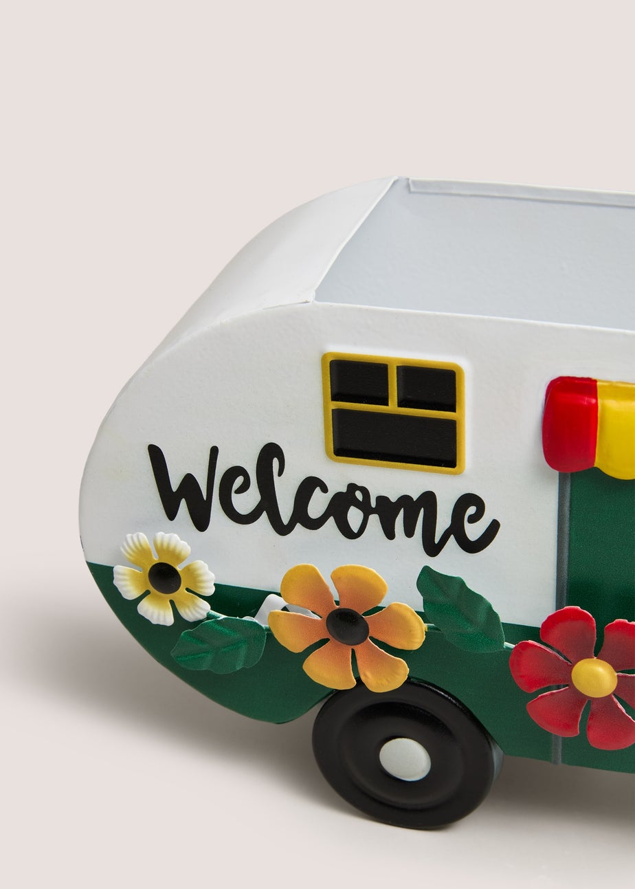 Caravan Metal Planter
