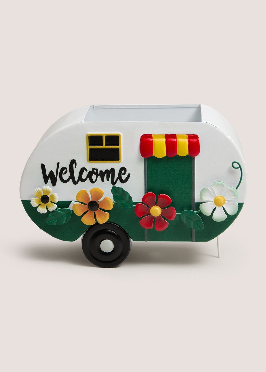 Caravan Metal Planter