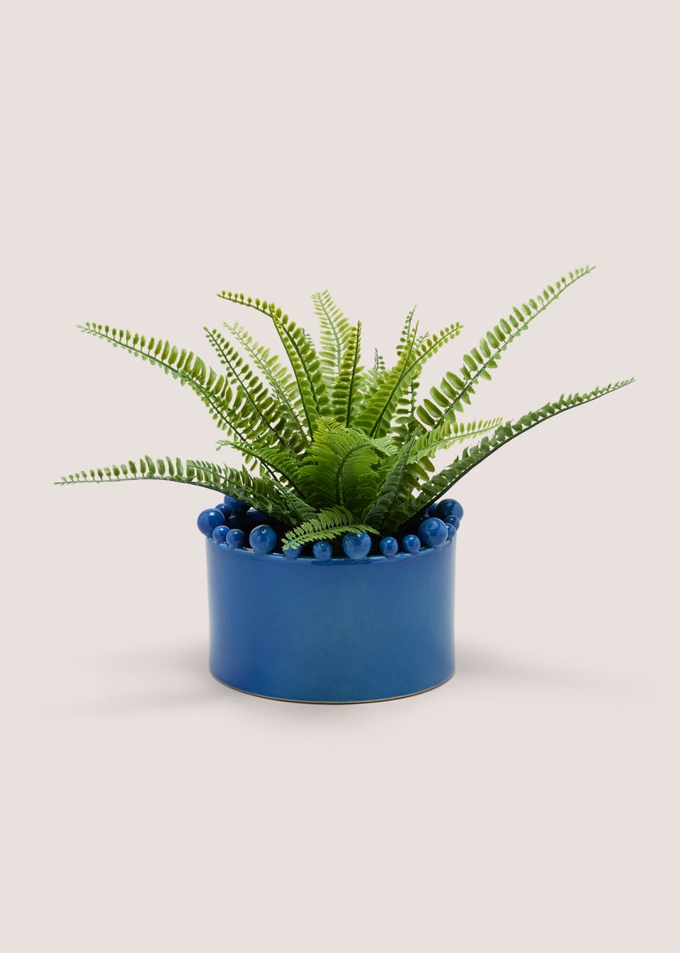Blue Bobble Planter