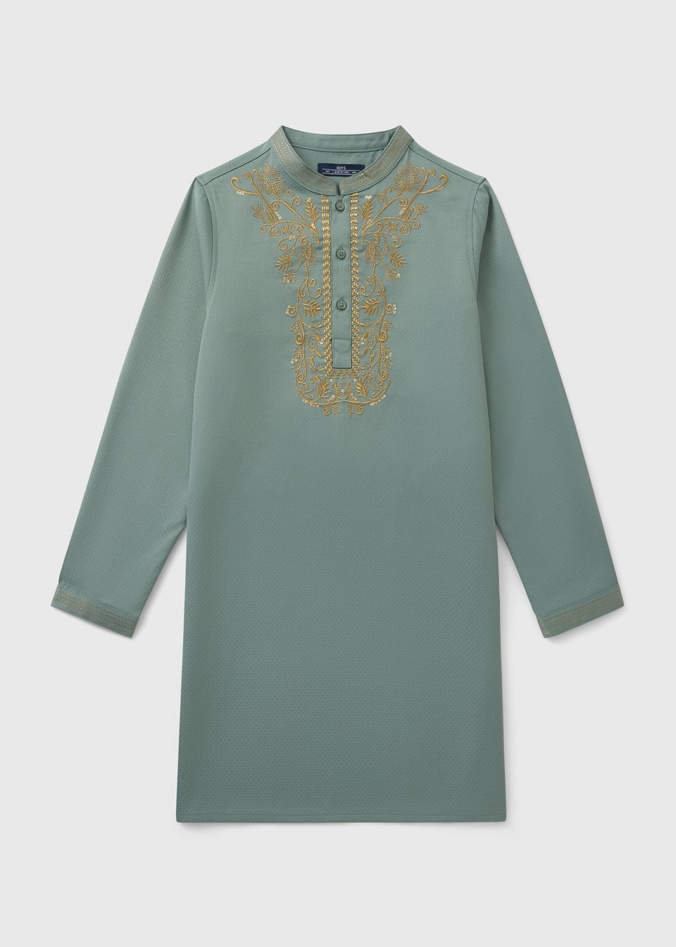 Boys Sage Kurta Shirt (7-15yrs)