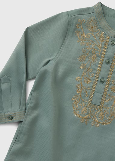 Boys Sage Kurta Shirt (1-7yrs)