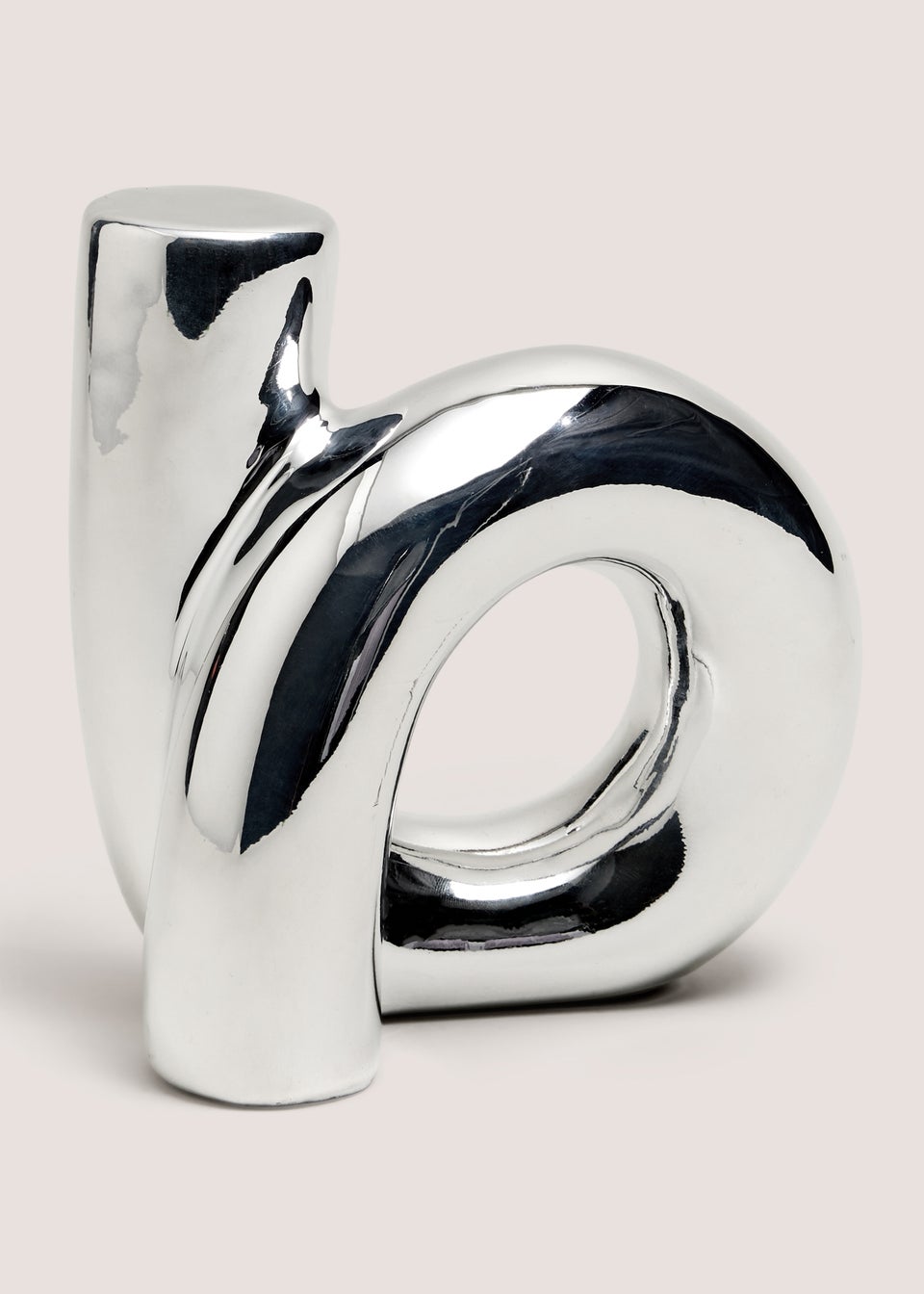 Chrome Knot Ornament