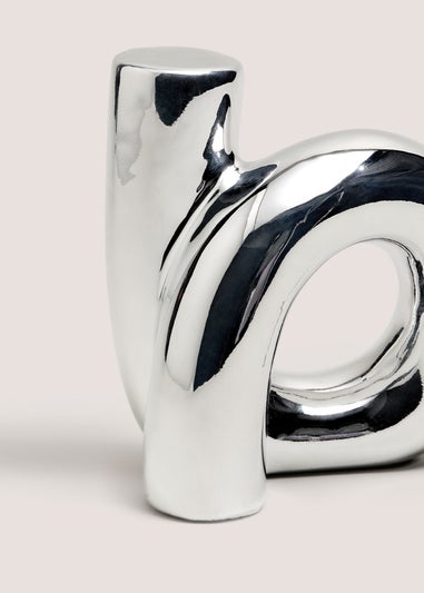 Chrome Knot Ornament