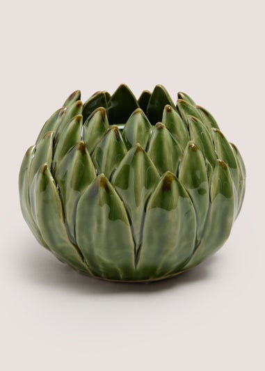 Green Artichoke Tealight Holder