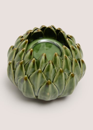 Green Artichoke Tealight Holder