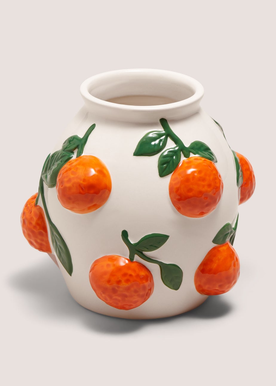 3D Orange Vase