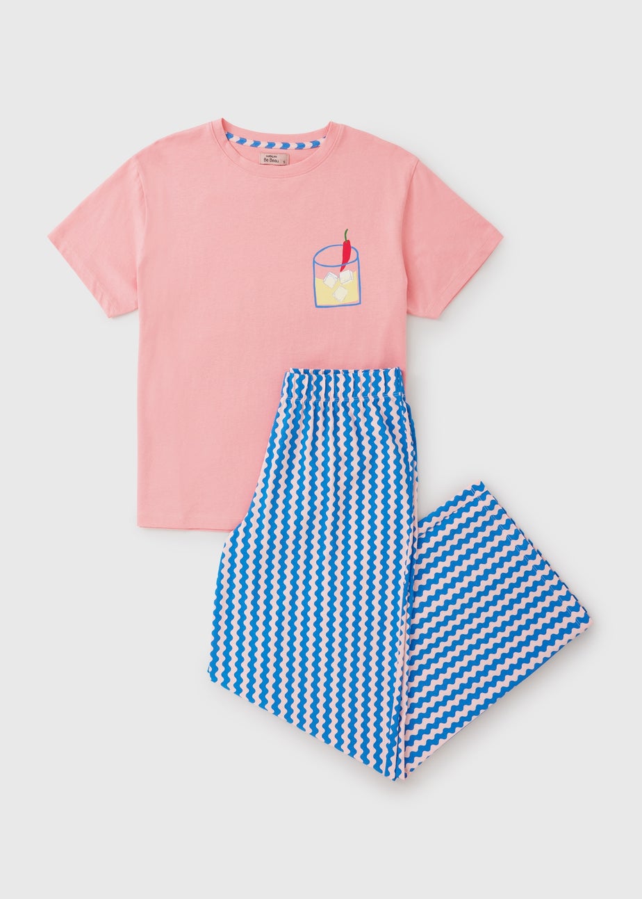 Pink Spicy Marg Pyjama Set