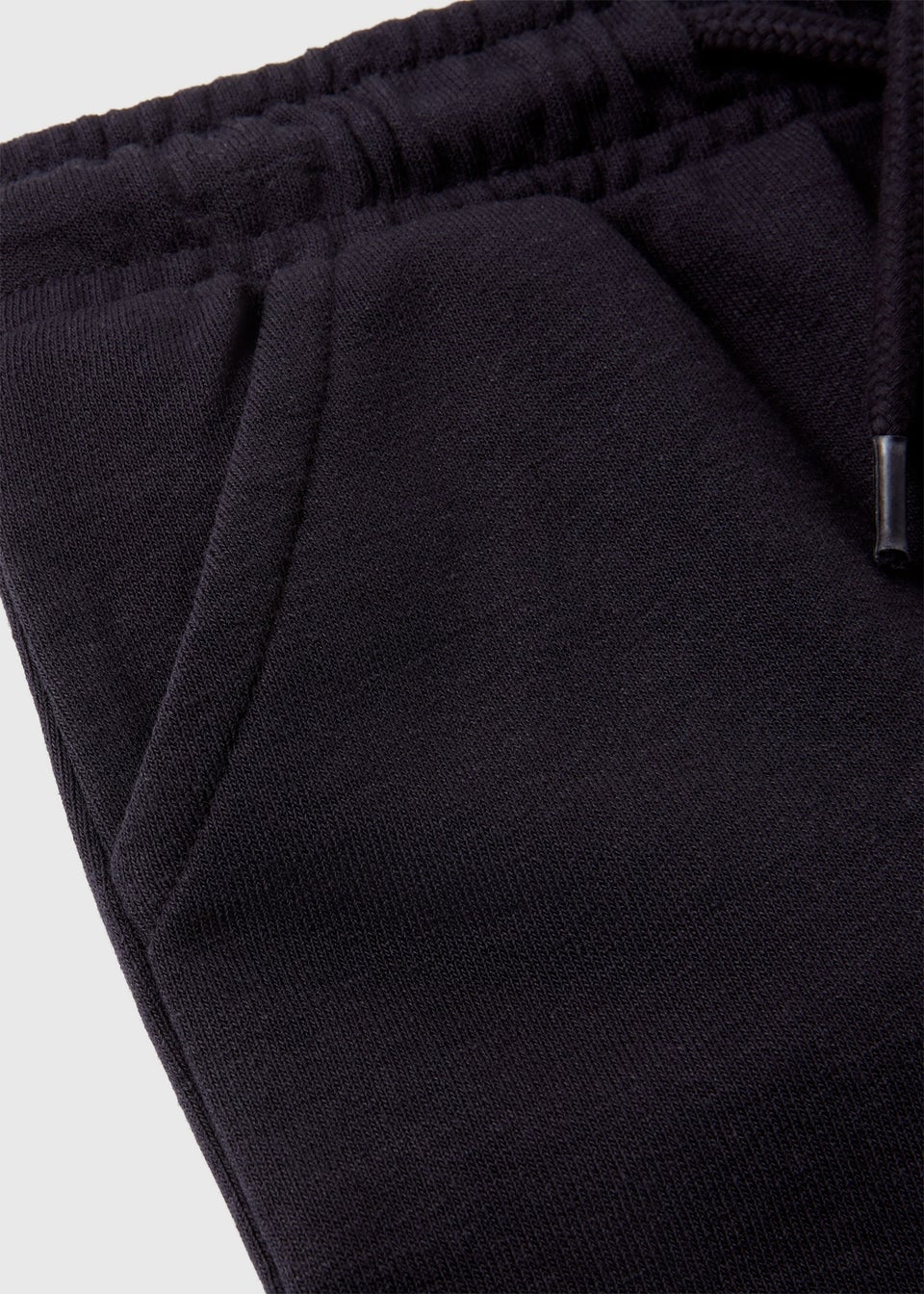 Boys Navy Jogger Shorts (1-7yrs)