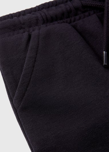 Boys Navy Jogger Shorts (1-7yrs)